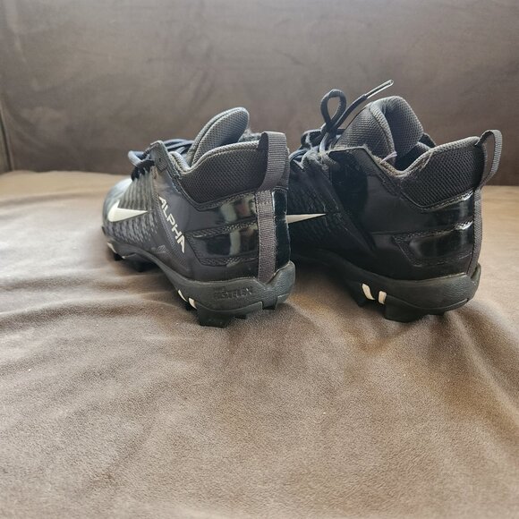 Nike Alpha Black Fast Flex 5.5 Youth Sport Shoe Cleat - Picture 4 of 6